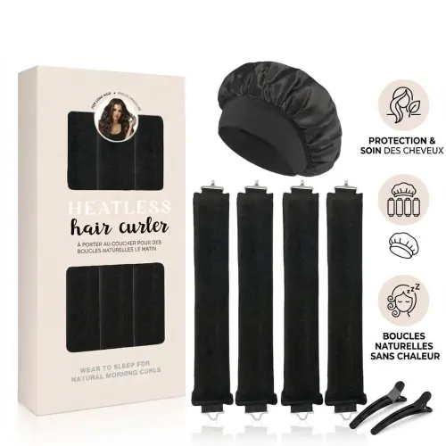 Kit Boucleur Sans Chaleur en Velours